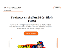 Tablet Screenshot of firehouseontherun.com